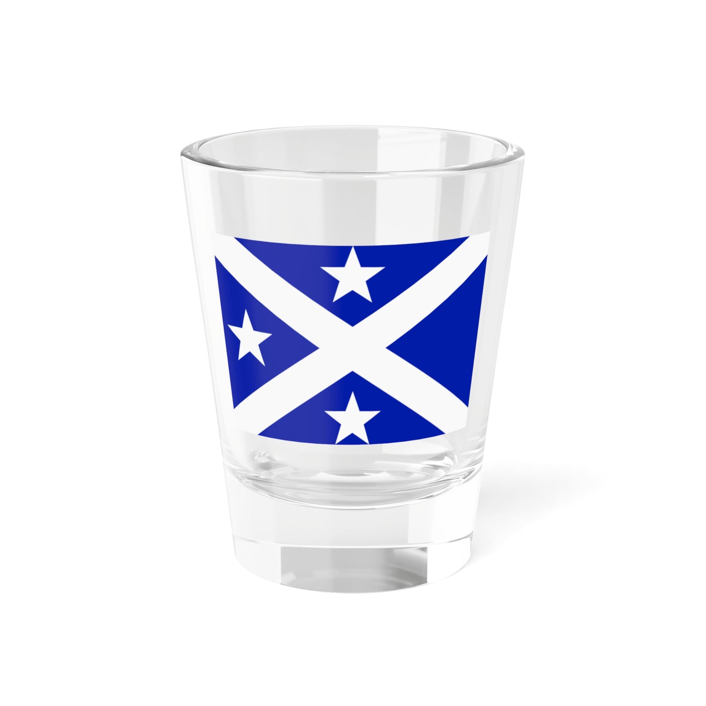 Flag of the Kingdom of Abemama 1884-c. 1889 (Kiribati) Shot Glass 1.5oz