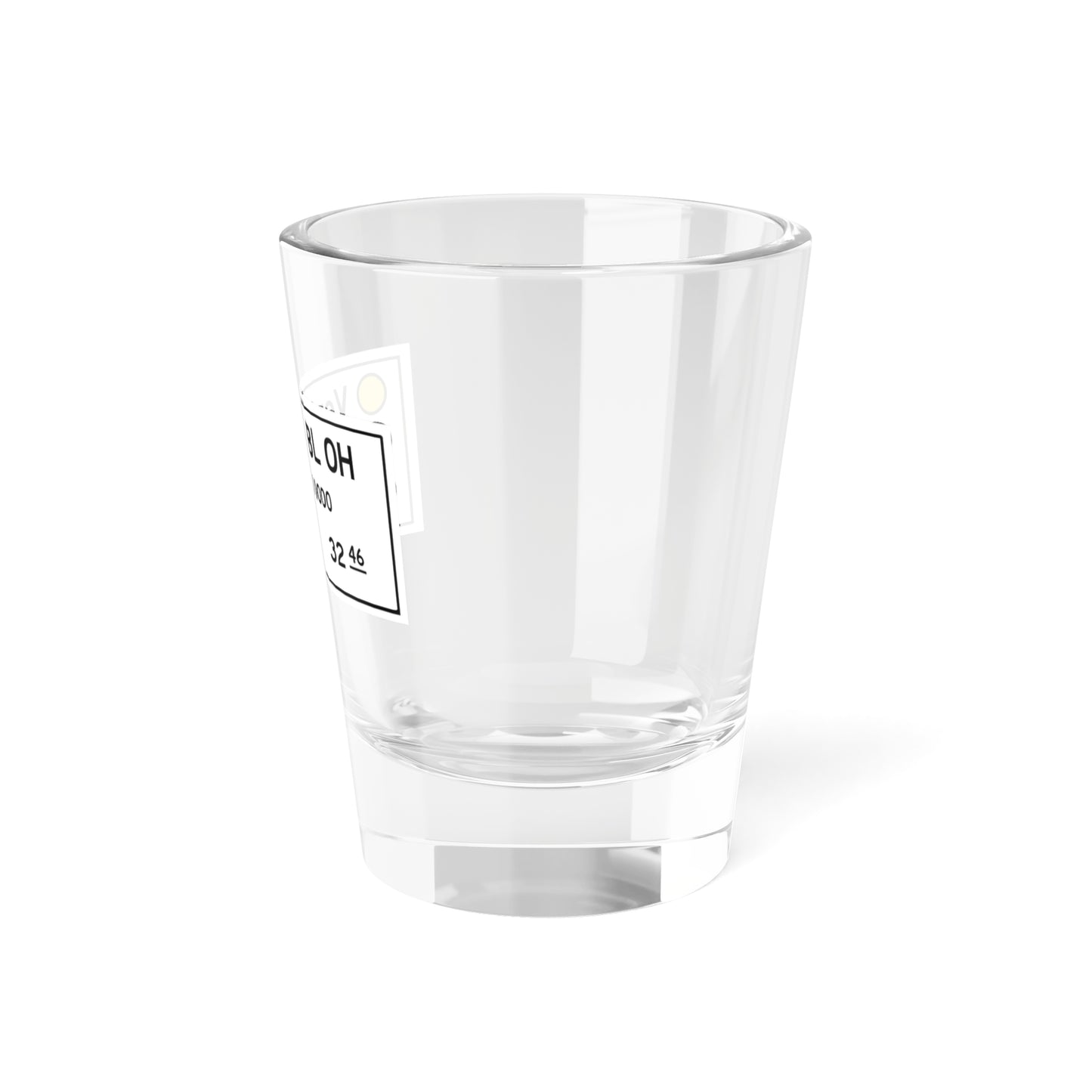 Caltrans G11-4.1 (California) (Road Sign) Shot Glass 1.5oz