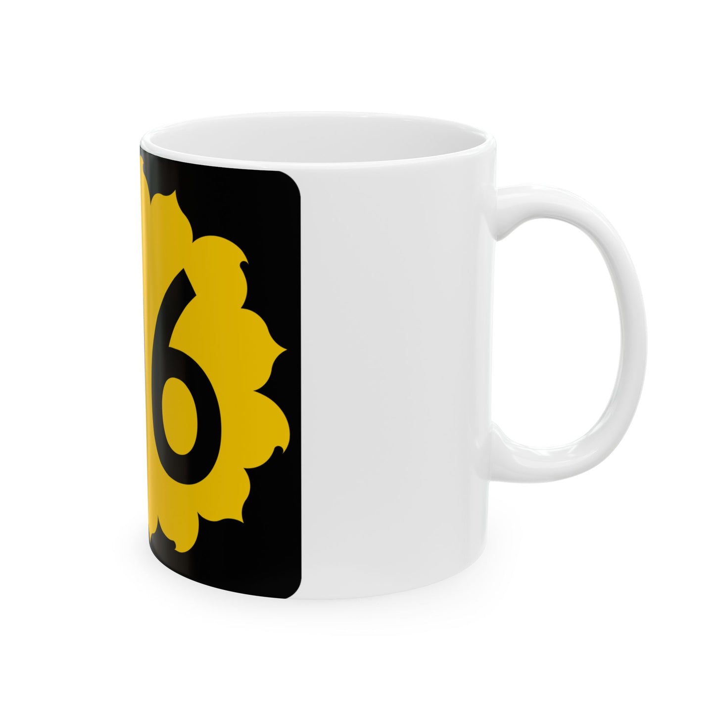 K-106 (Kansas) (Road Sign) White Coffee Mug