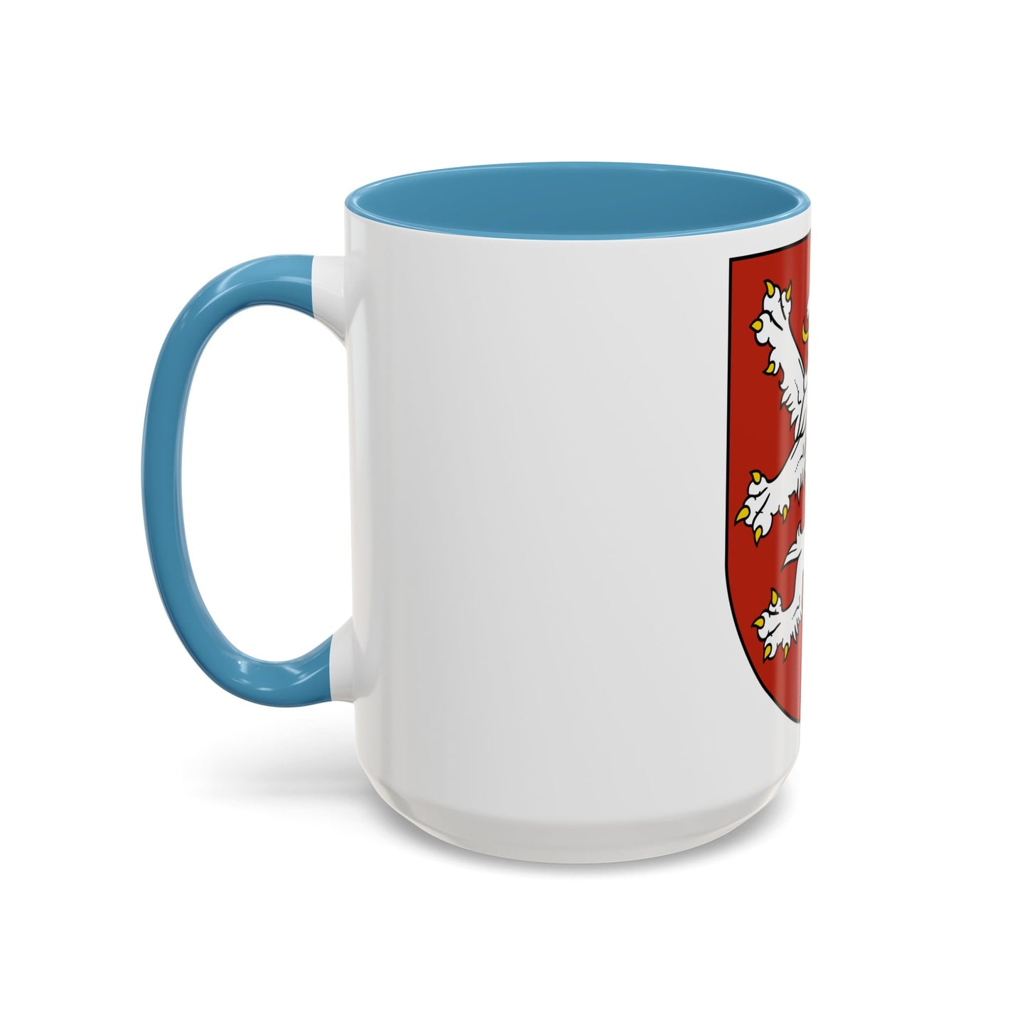 Small coat of arms of the Czech Republic - Accent Coffee Mug