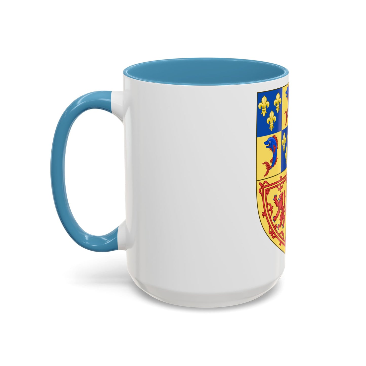 Royal Arms of the Kingdom of Scotland (1558-1559) - Accent Coffee Mug
