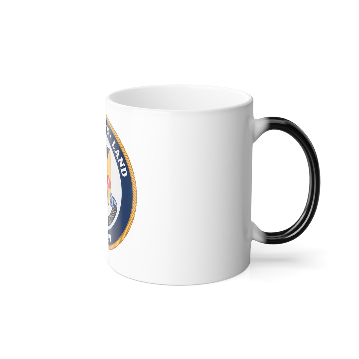 USS Emory S Land AS 39 (U.S. Navy) Color Changing Mug 11oz