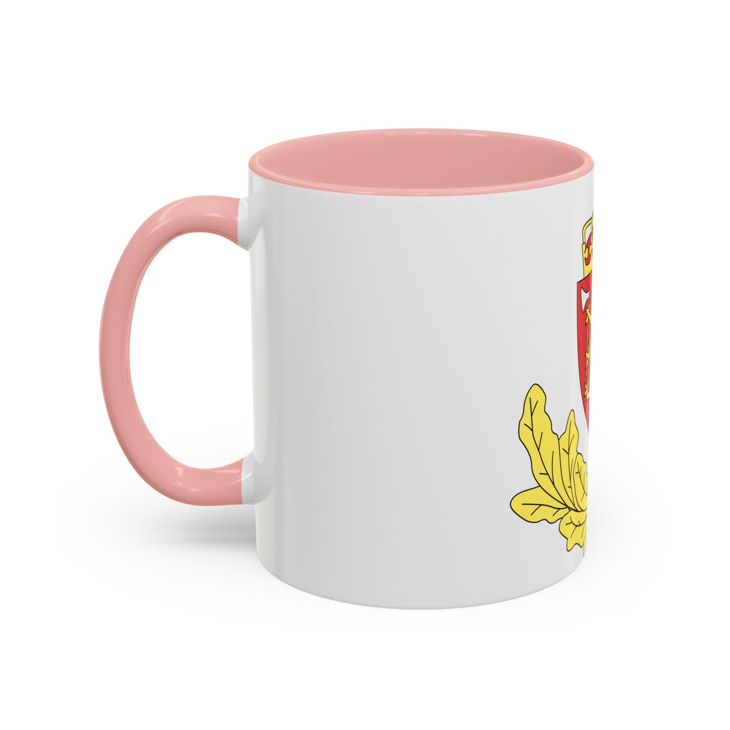 Coat of arms of the Norwegian Border Police - Accent Coffee Mug
