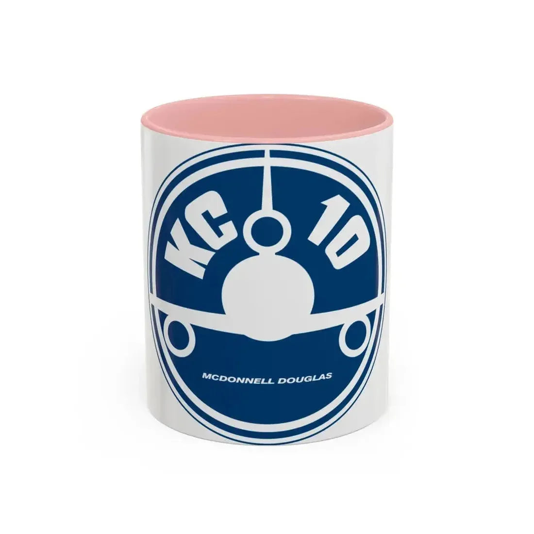78th ARS with KC 10 blue image (U.S. Air Force) Accent Coffee Mug 11oz Pink - Go Mug Yourself