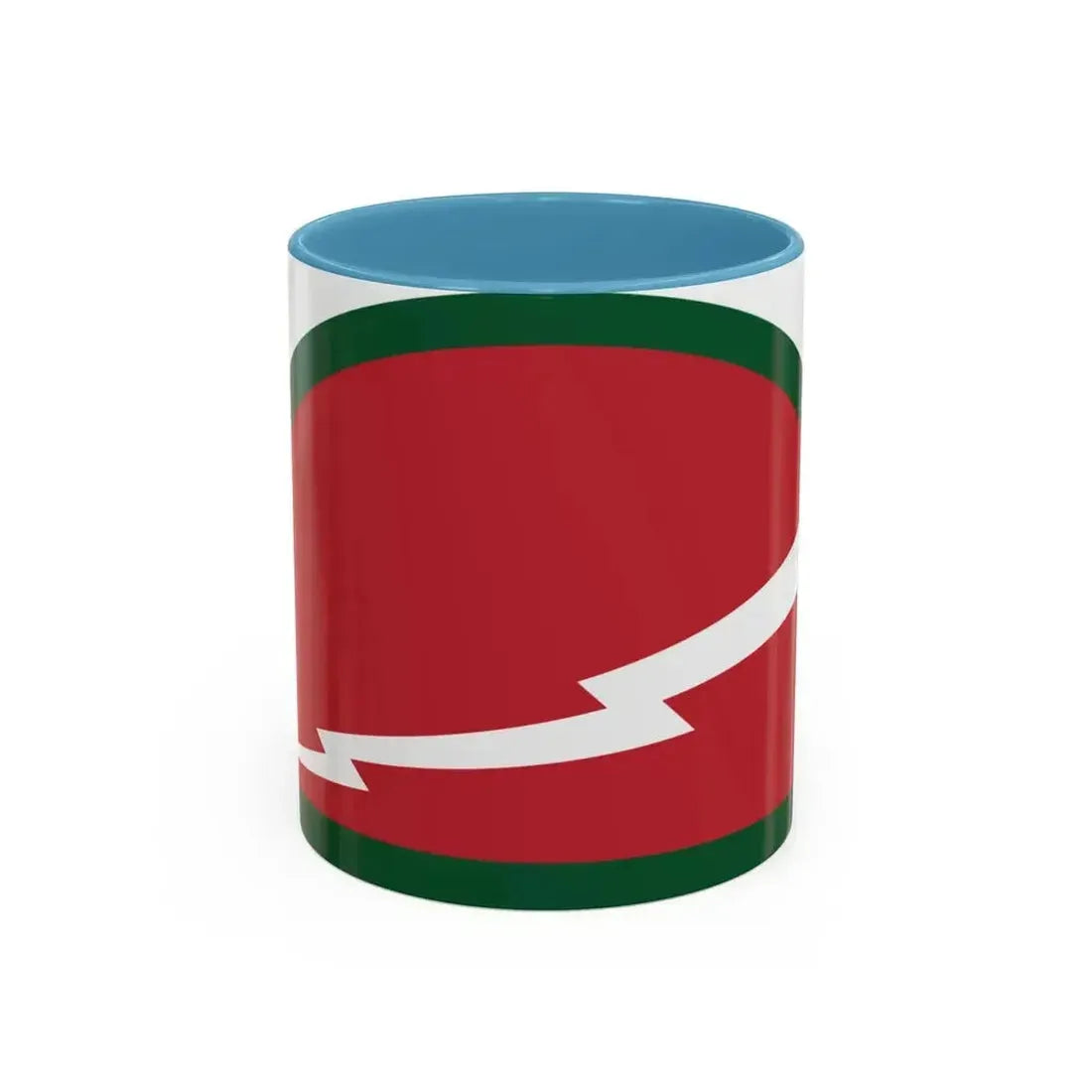78th Infantry Division SSI (U.S. Army) Accent Coffee Mug 11oz Light Blue - Go Mug Yourself