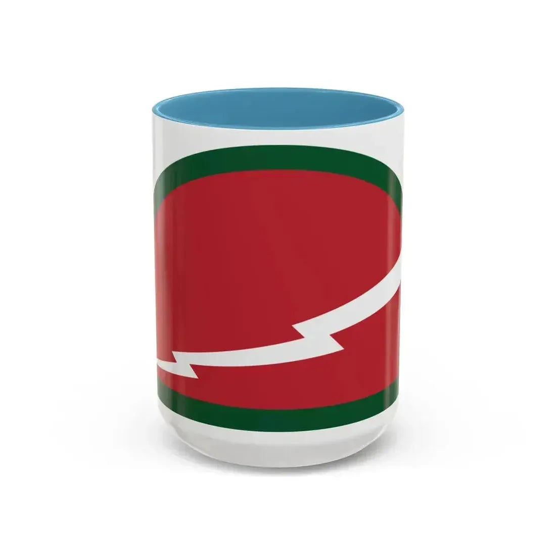 78th Infantry Division SSI (U.S. Army) Accent Coffee Mug 15oz Light Blue - Go Mug Yourself