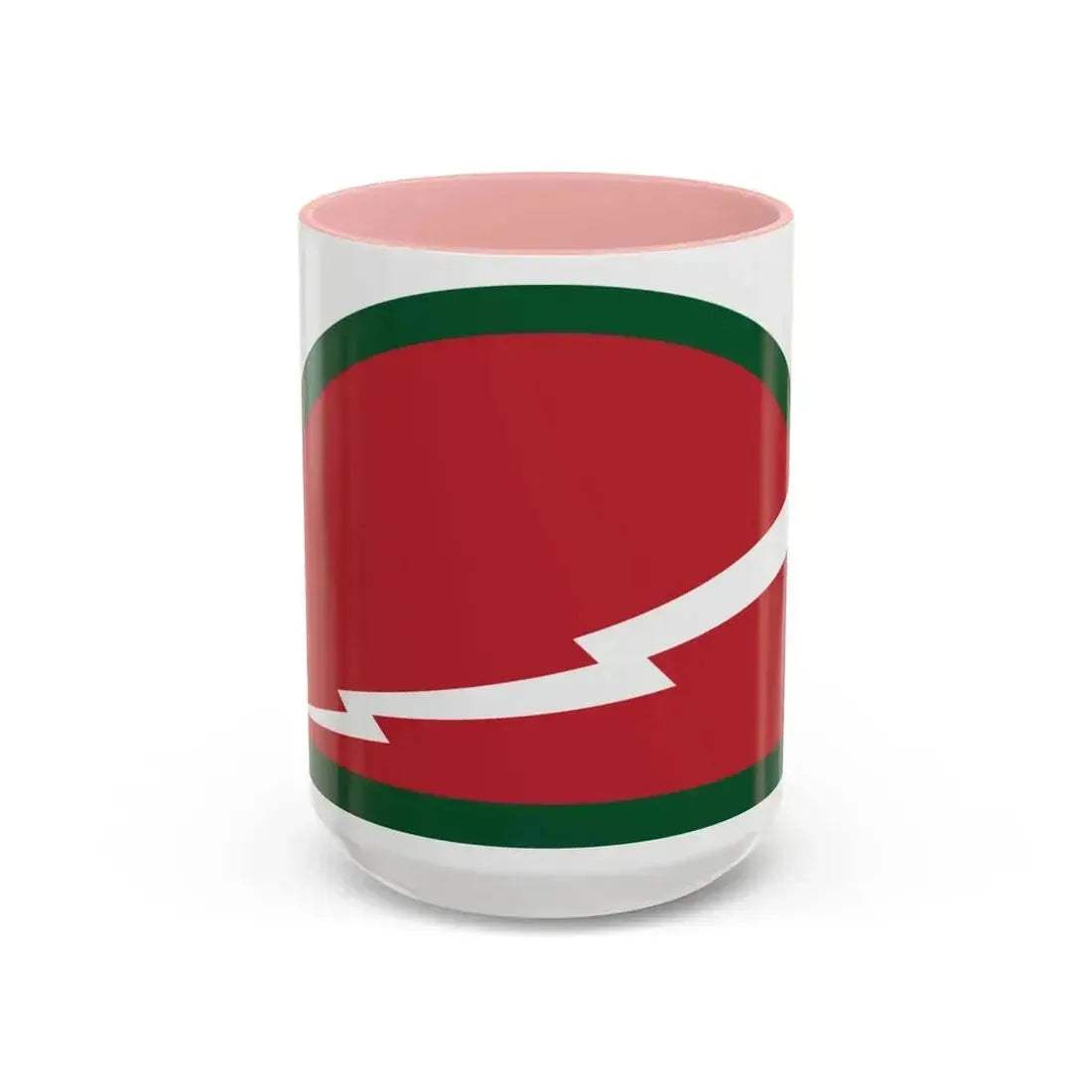 78th Infantry Division SSI (U.S. Army) Accent Coffee Mug 15oz Pink - Go Mug Yourself