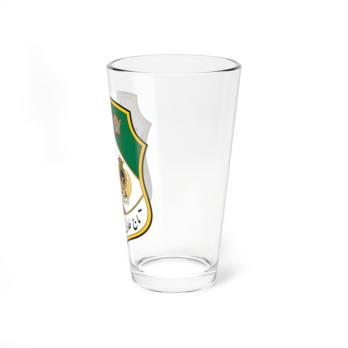 Golden Crown (Iran) (Coat of Arms) Pint Glass 16oz