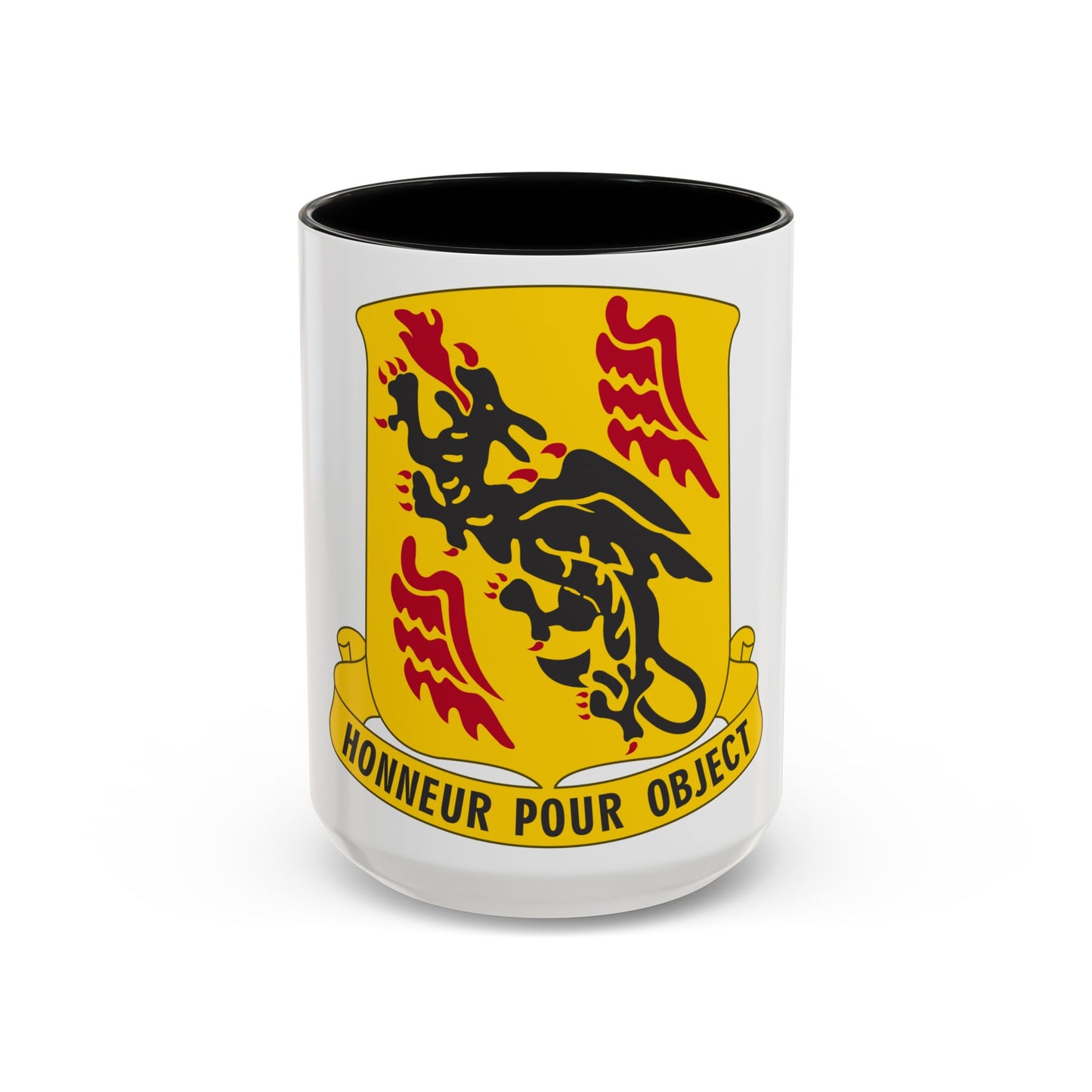 81 Airborne Antiaircraft Artillery Battalion (U.S. Army) Accent Coffee Mug