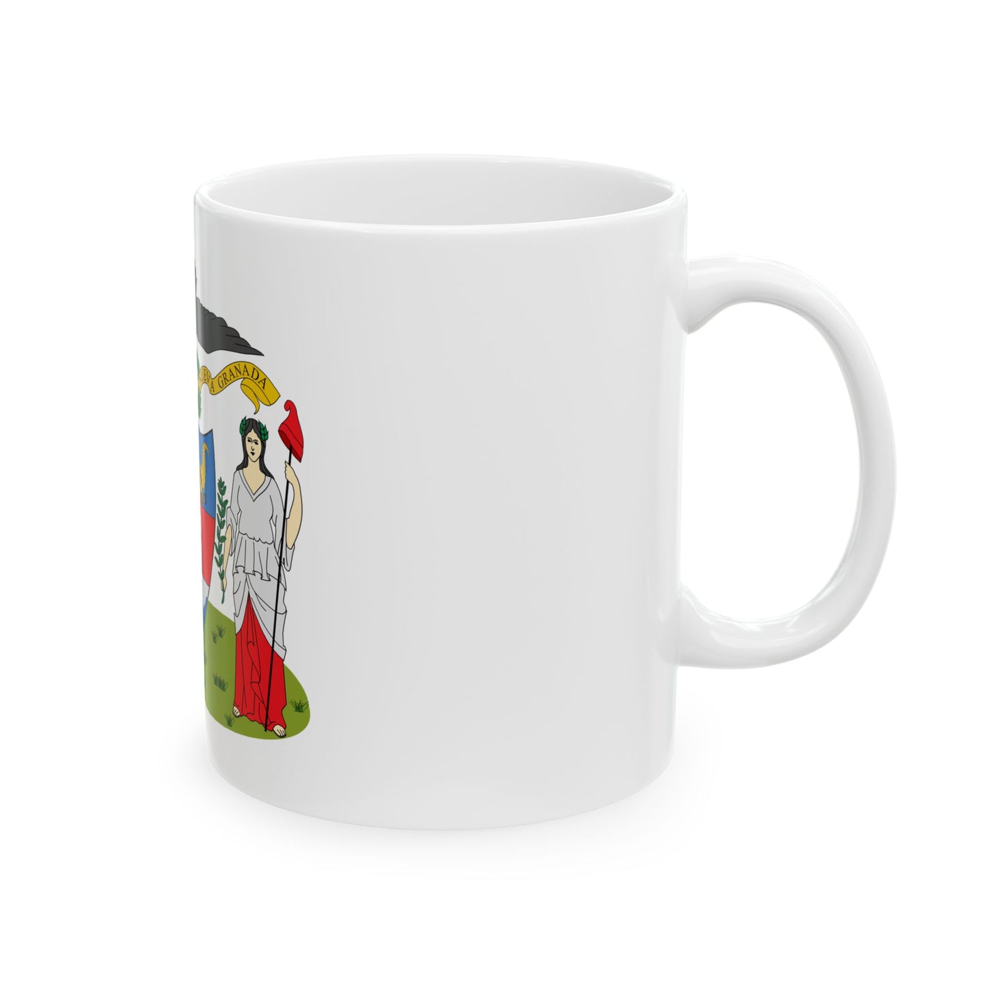 Coat of arms of New Granada (proposal) - White Coffee Mug