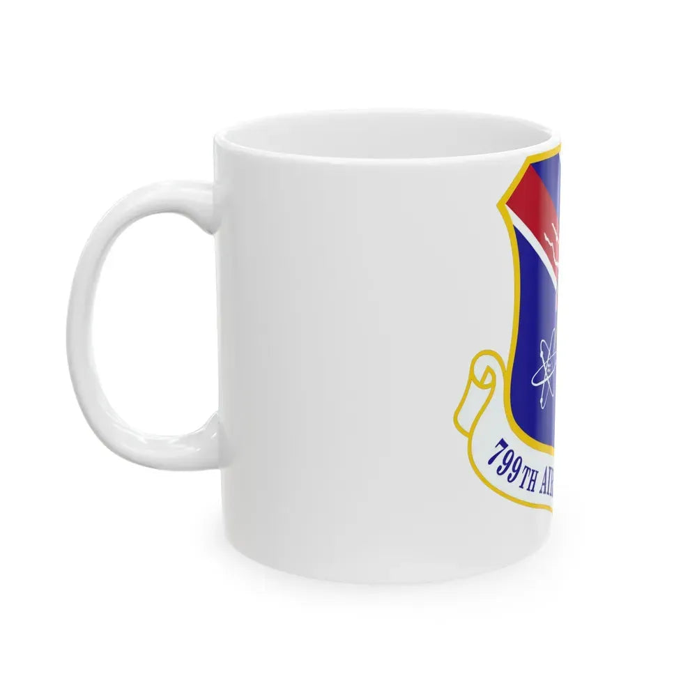 799th Air Base Group (U.S. Air Force) White Coffee Mug - Go Mug Yourself