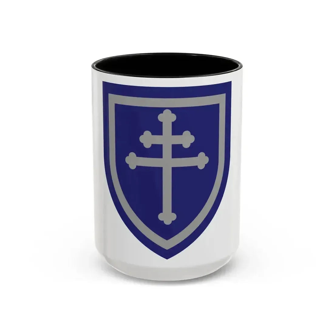 79th Infantry Division SSI (U.S. Army) Accent Coffee Mug 15oz Black - Go Mug Yourself