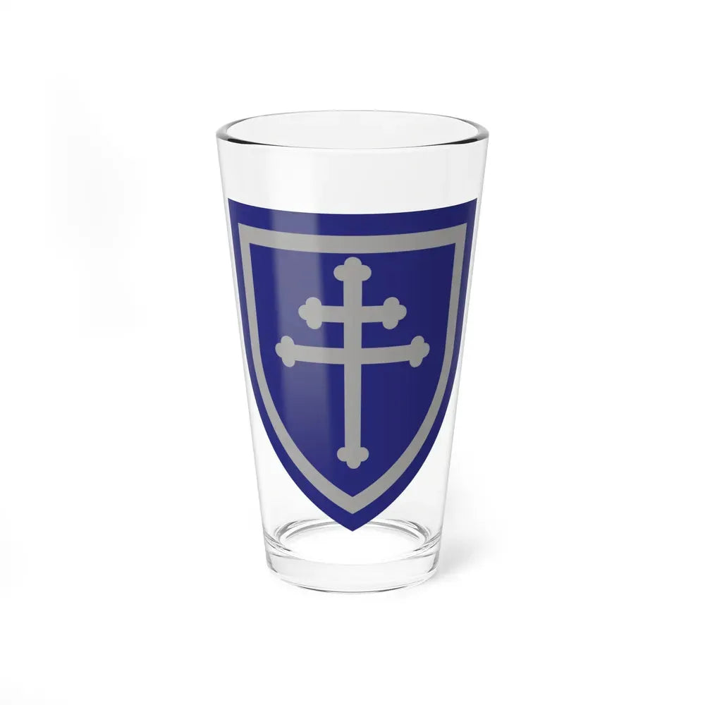 79th Infantry Division SSI (U.S. Army) Pint Glass 16oz 16oz - Go Mug Yourself