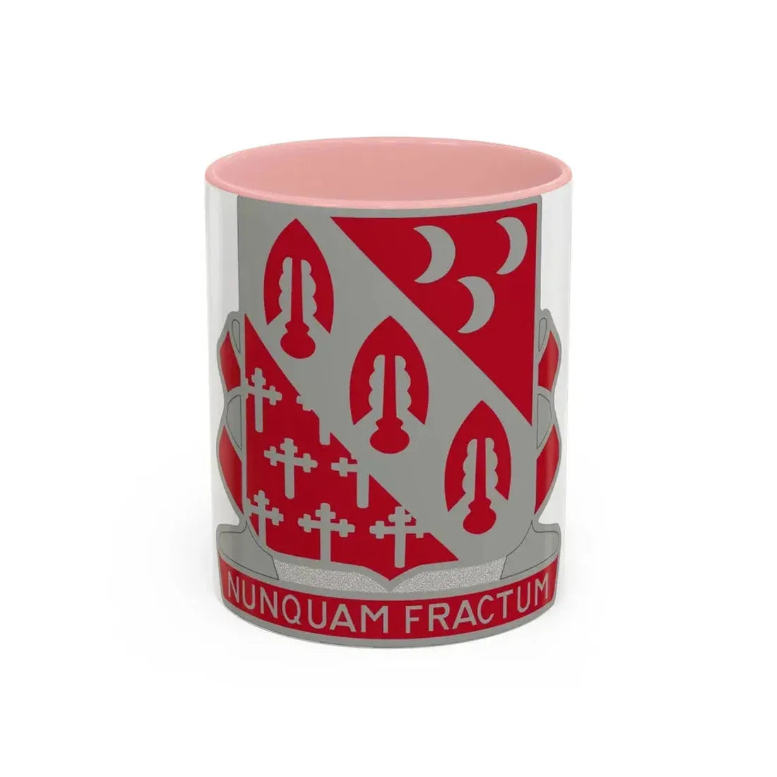 7th Artillery Regiment (U.S. Army) Accent Coffee Mug 11oz Pink - Go Mug Yourself