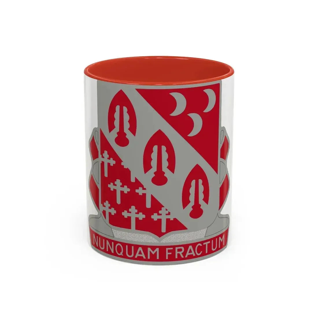 7th Artillery Regiment (U.S. Army) Accent Coffee Mug 11oz Red - Go Mug Yourself