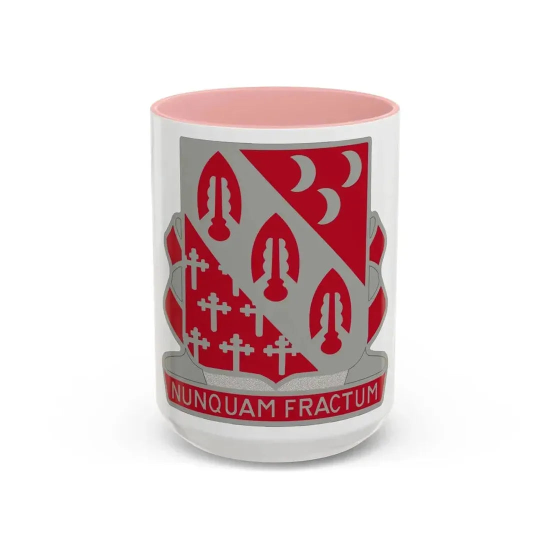7th Artillery Regiment (U.S. Army) Accent Coffee Mug 15oz Pink - Go Mug Yourself