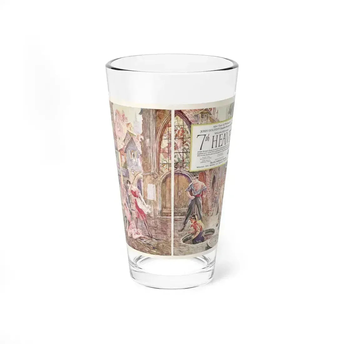 7th Heaven (Magazine Illustration) Pint Glass 16oz 16oz - Go Mug Yourself