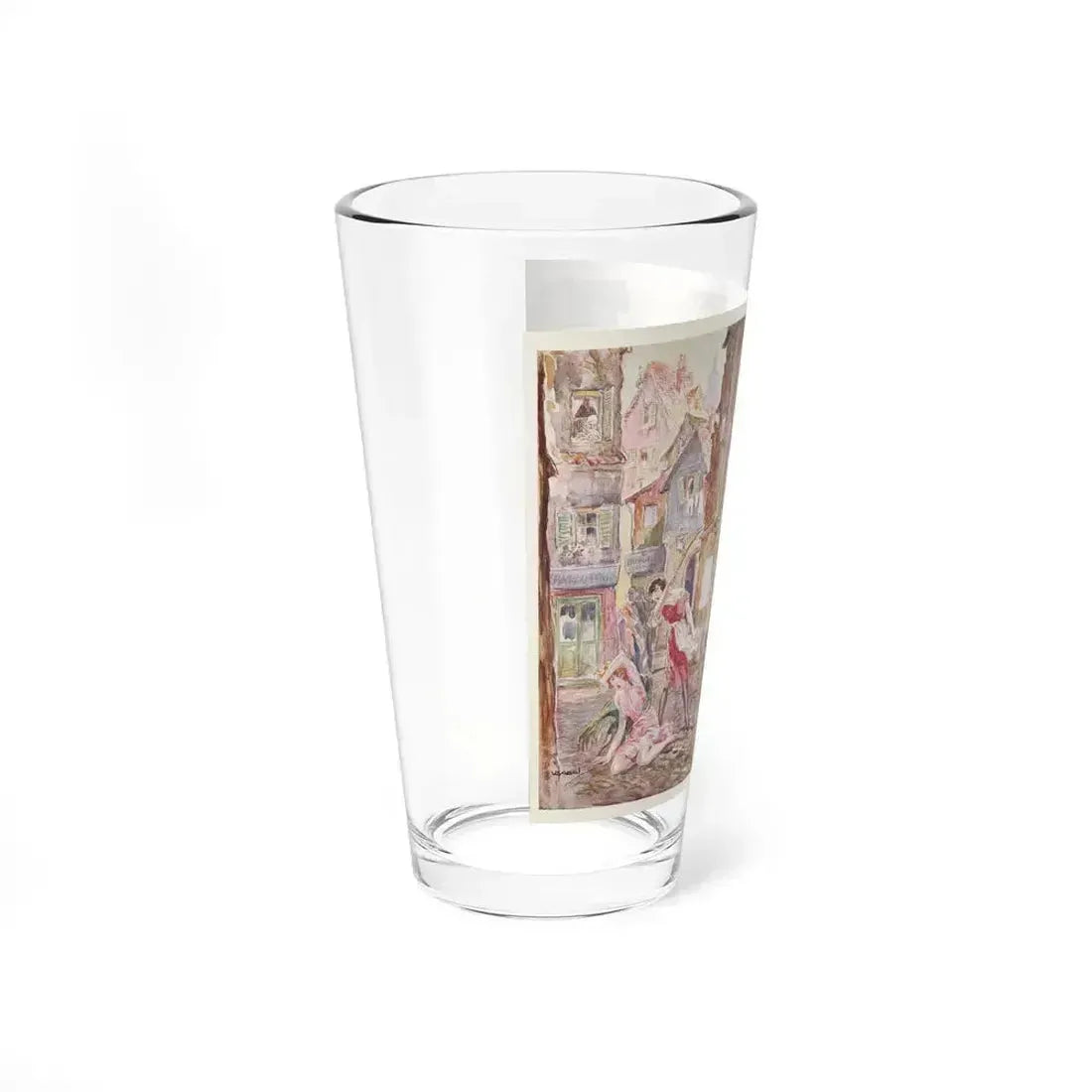 7th Heaven (Magazine Illustration) Pint Glass 16oz - Go Mug Yourself