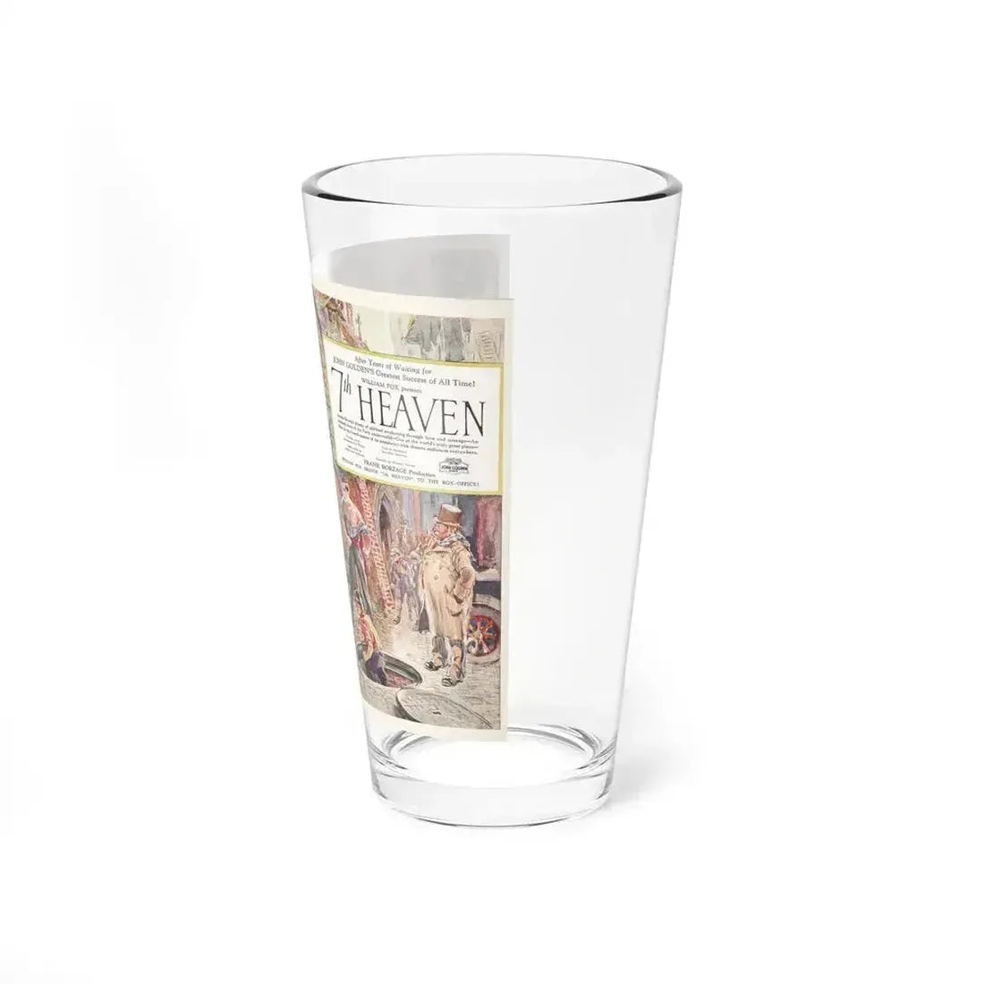 7th Heaven (Magazine Illustration) Pint Glass 16oz - Go Mug Yourself