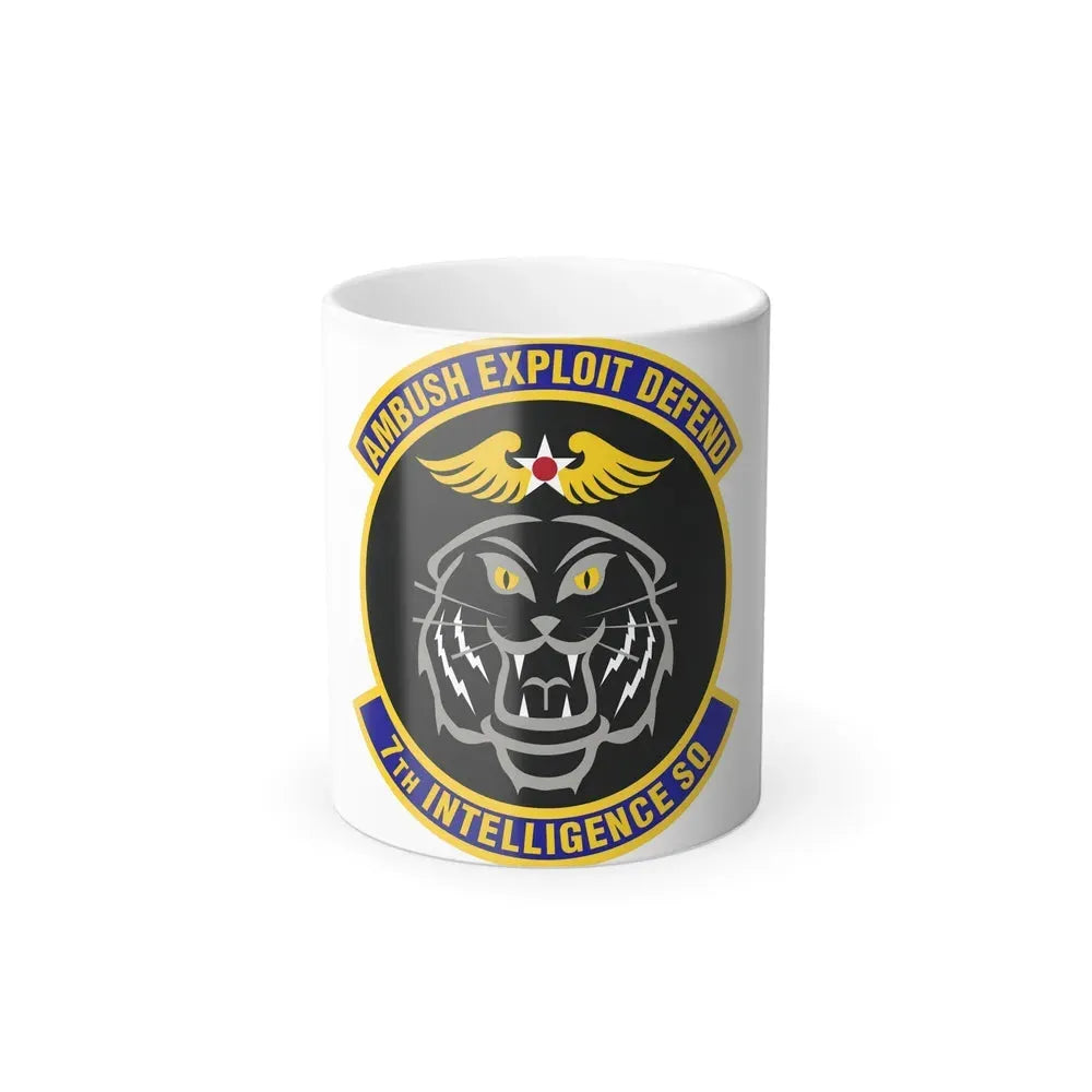 7th Intelligence Squadron (U.S. Air Force) Color Changing Coffee Mug 11oz - Go Mug Yourself