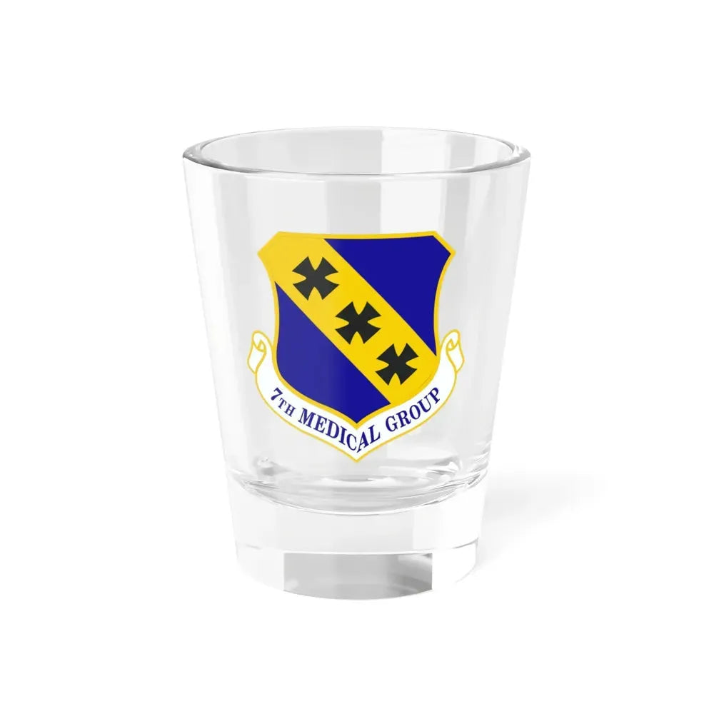 7th Medical Group (U.S. Air Force) Shot Glass 1.5oz 1.5oz - Go Mug Yourself