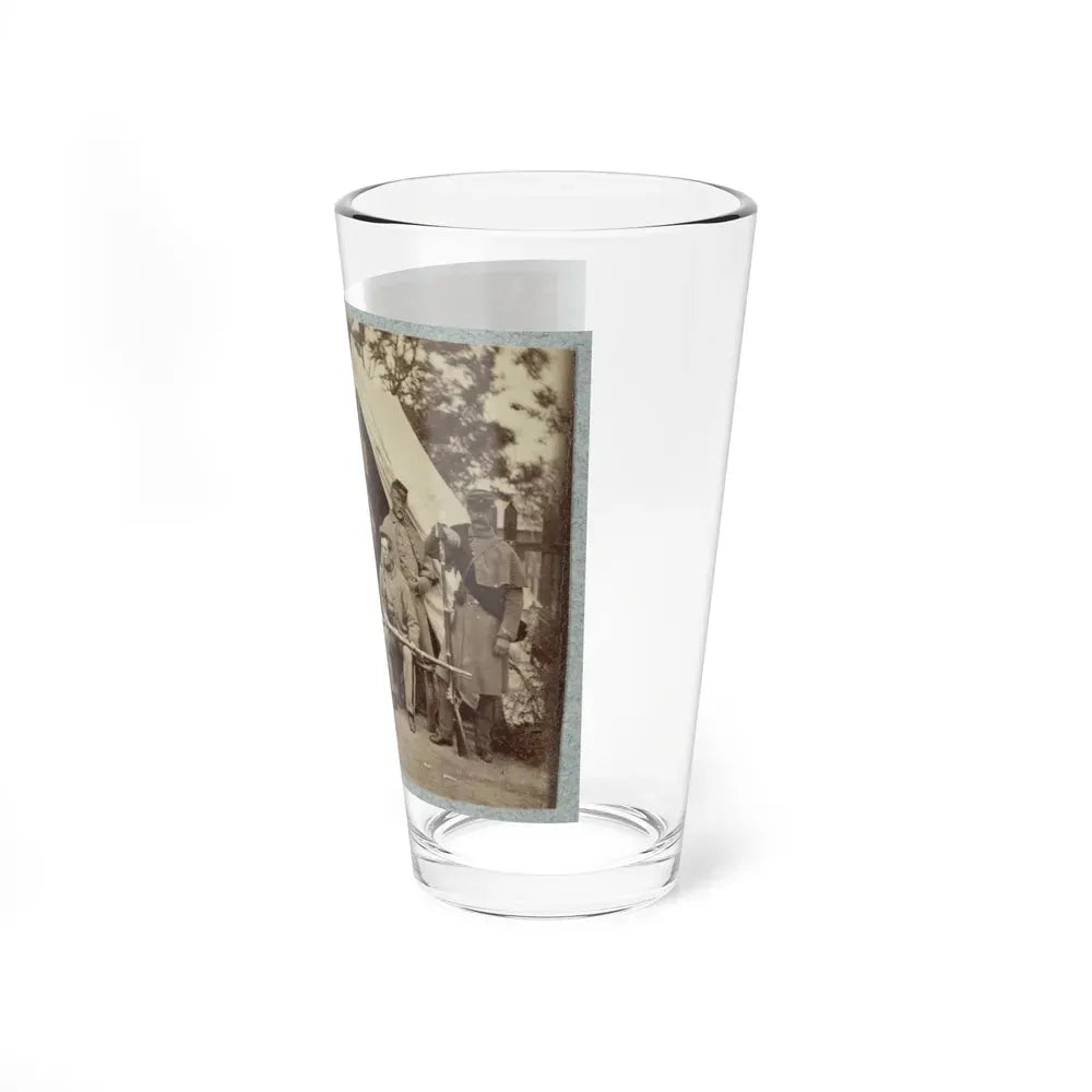7th New York State Militia, Camp Cameron, D.C., 1861 001(2) (U.S. Civil War) Pint Glass 16oz - Go Mug Yourself