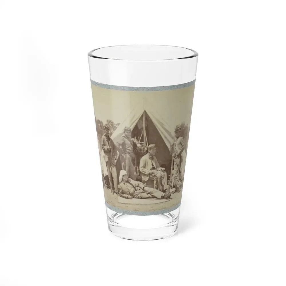 7th New York State Militia, Camp Cameron, D.C., 1861 002(2) (U.S. Civil War) Pint Glass 16oz 16oz - Go Mug Yourself