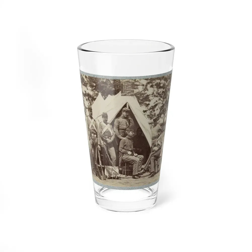 7th New York State Militia, Camp Cameron, D.C., 1861 005 (U.S. Civil War) Pint Glass 16oz 16oz - Go Mug Yourself