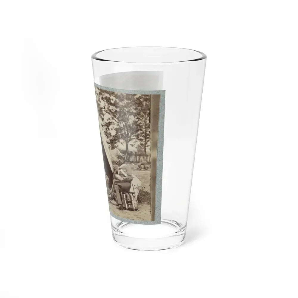 7th New York State Militia, Camp Cameron, D.C., 1861 005 (U.S. Civil War) Pint Glass 16oz - Go Mug Yourself