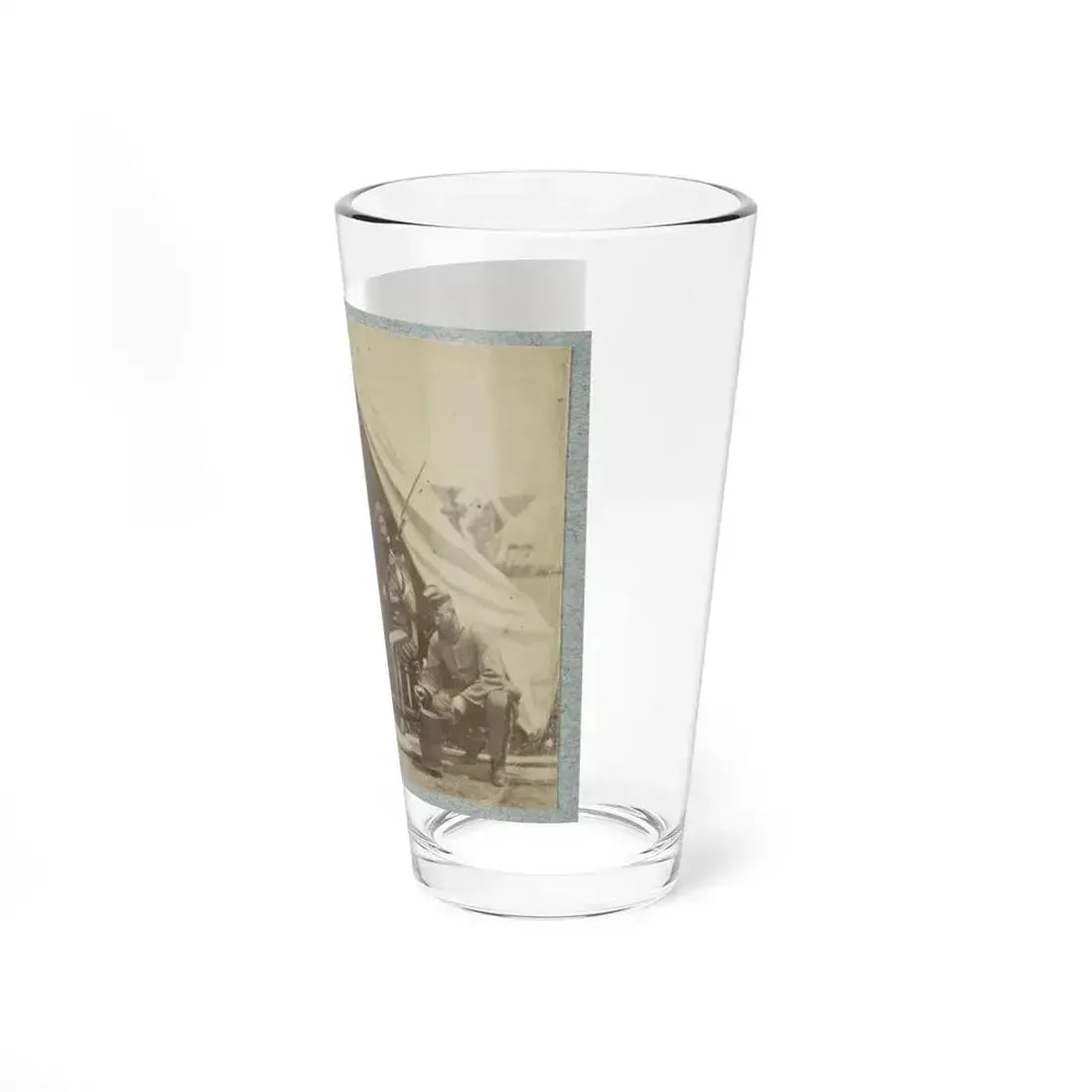 7th New York State Militia, Camp Cameron, D.C., 1861 006 (U.S. Civil War) Pint Glass 16oz - Go Mug Yourself