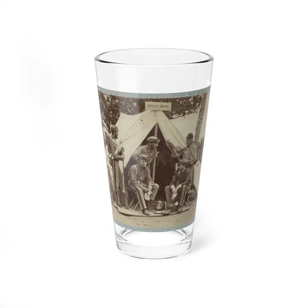 7th New York State Militia, Camp Cameron, D.C., 1861 007 (U.S. Civil War) Pint Glass 16oz 16oz - Go Mug Yourself
