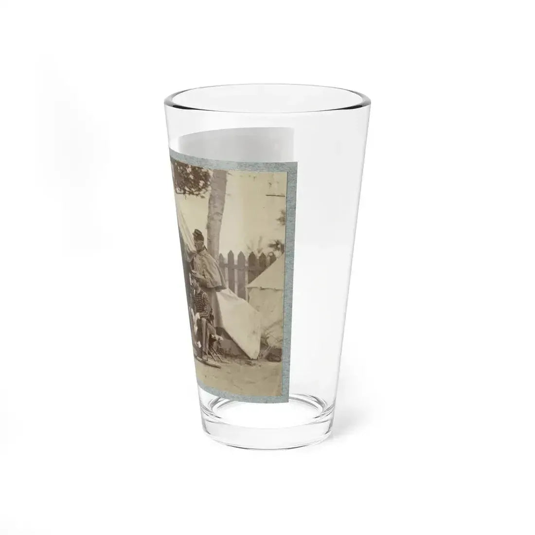 7th New York State Militia, Camp Cameron, D.C., 1861 007 (U.S. Civil War) Pint Glass 16oz - Go Mug Yourself