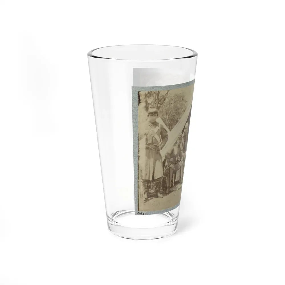 7th New York State Militia, Camp Cameron, D.C., 1861 009 (U.S. Civil War) Pint Glass 16oz - Go Mug Yourself
