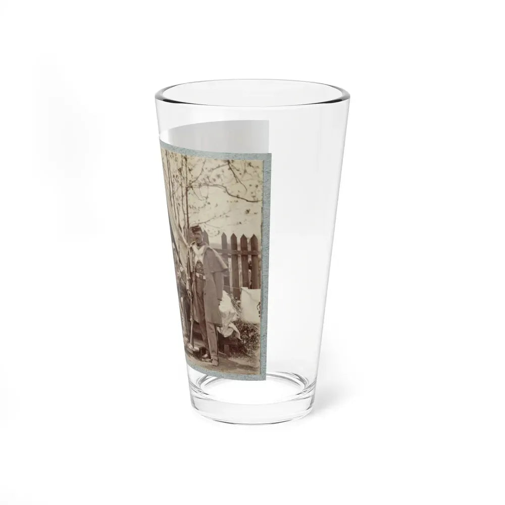7th New York State Militia, Camp Cameron, D.C., 1861 010 (U.S. Civil War) Pint Glass 16oz - Go Mug Yourself