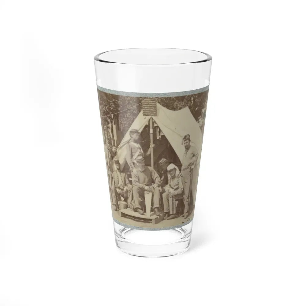 7th New York State Militia, Camp Cameron, D.C., 1861 011 (U.S. Civil War) Pint Glass 16oz 16oz - Go Mug Yourself