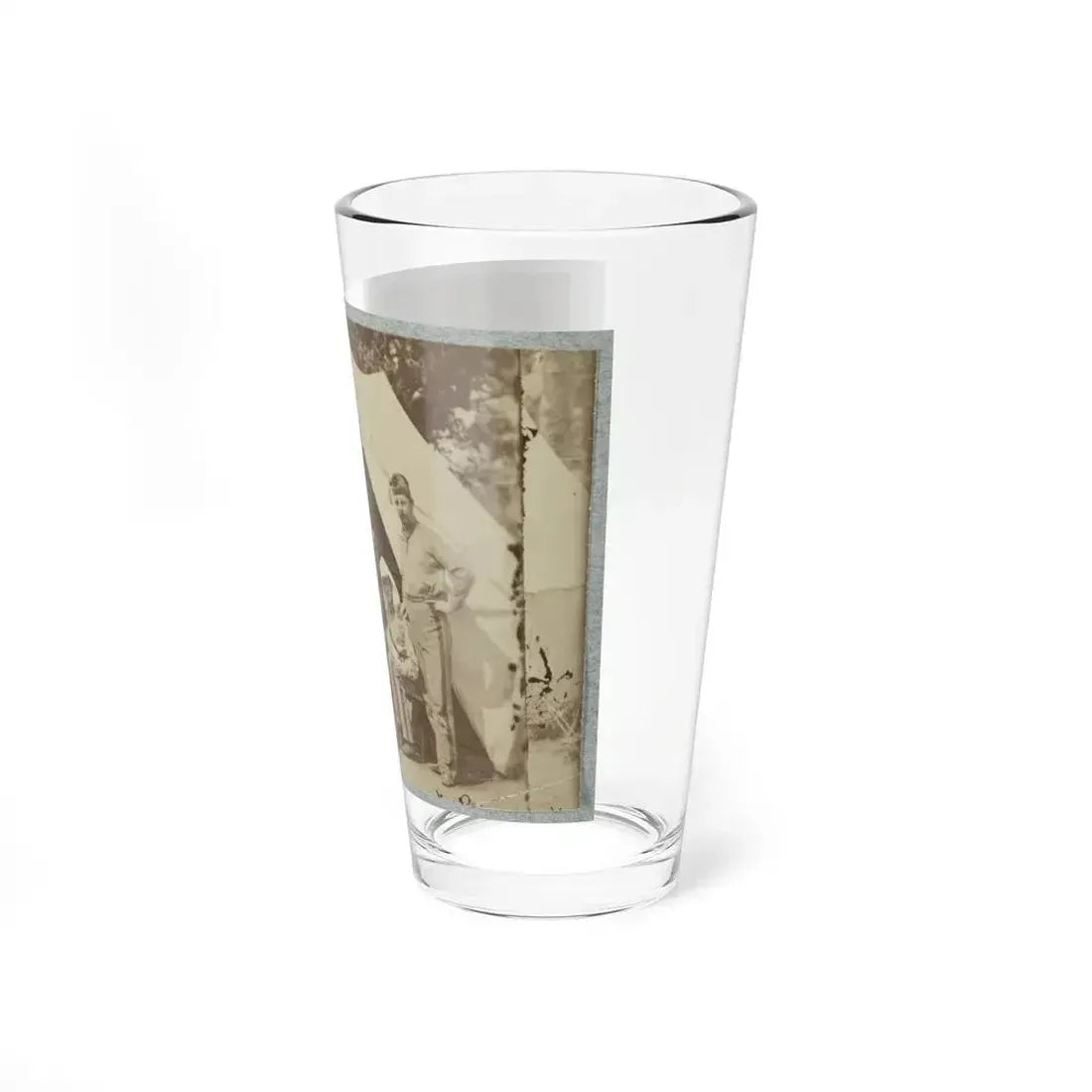 7th New York State Militia, Camp Cameron, D.C., 1861 011 (U.S. Civil War) Pint Glass 16oz - Go Mug Yourself