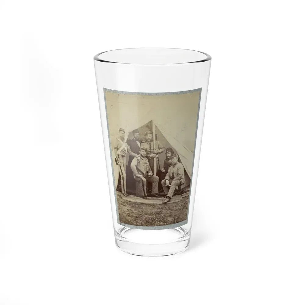 7th New York State Militia, Camp Cameron, D.C., 1861 012 (U.S. Civil War) Pint Glass 16oz 16oz - Go Mug Yourself