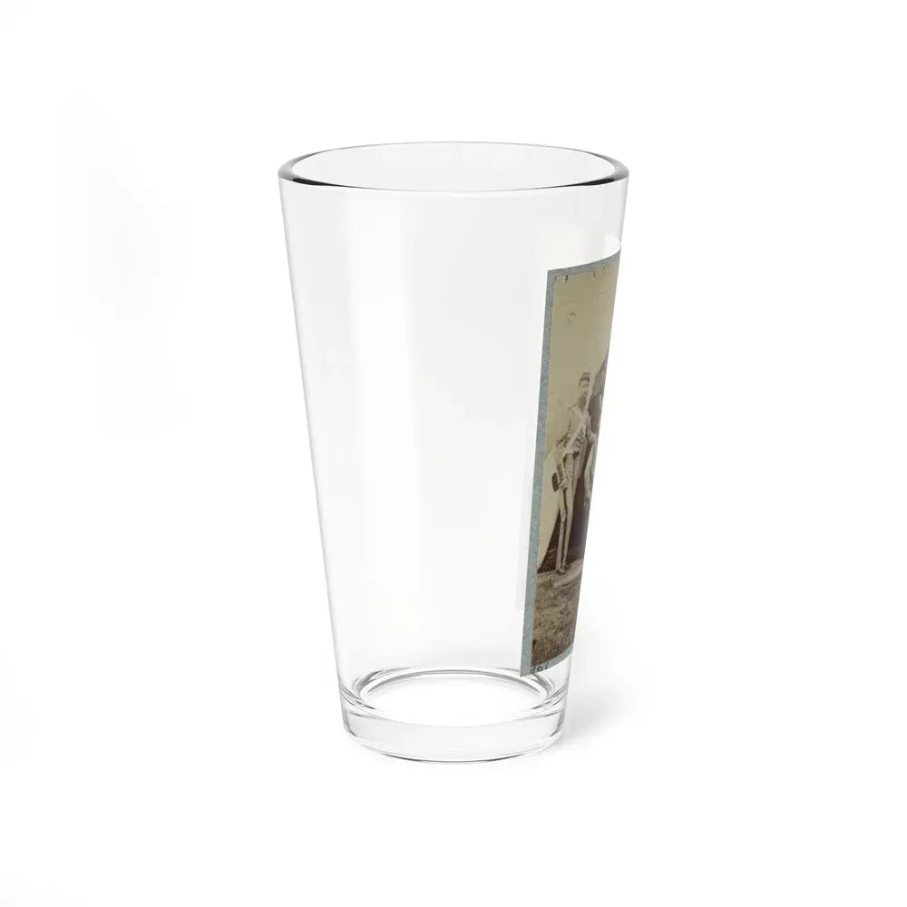 7th New York State Militia, Camp Cameron, D.C., 1861 012 (U.S. Civil War) Pint Glass 16oz - Go Mug Yourself