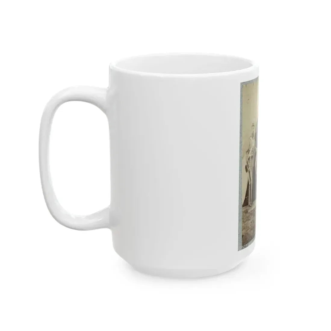 7th New York State Militia, Camp Cameron, D.C., 1861 012 (U.S. Civil War) White Coffee Mug - Go Mug Yourself