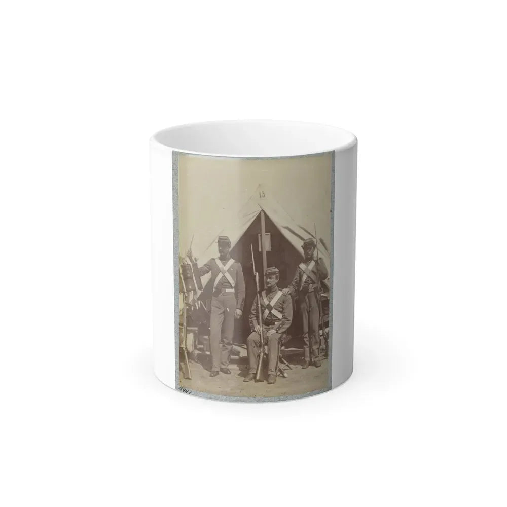 7Th New York State Militia, Camp Cameron, D.C., 1861 015 (U.S. Civil War) Color Changing Coffee Mug 11oz Default Title 11oz - Go Mug Yourself