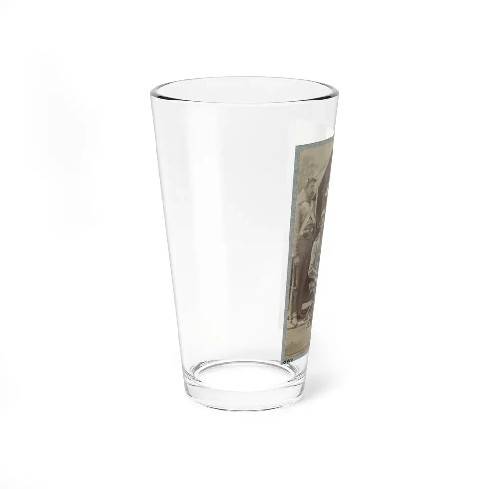 7th New York State Militia, Camp Cameron, D.C., 1861 016 (U.S. Civil War) Pint Glass 16oz - Go Mug Yourself