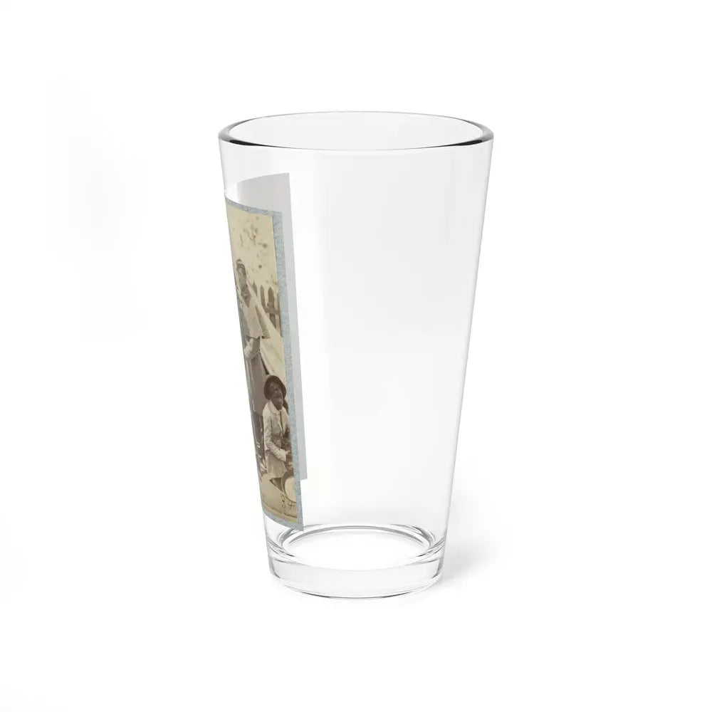 7th New York State Militia, Camp Cameron, D.C., 1861 016 (U.S. Civil War) Pint Glass 16oz - Go Mug Yourself