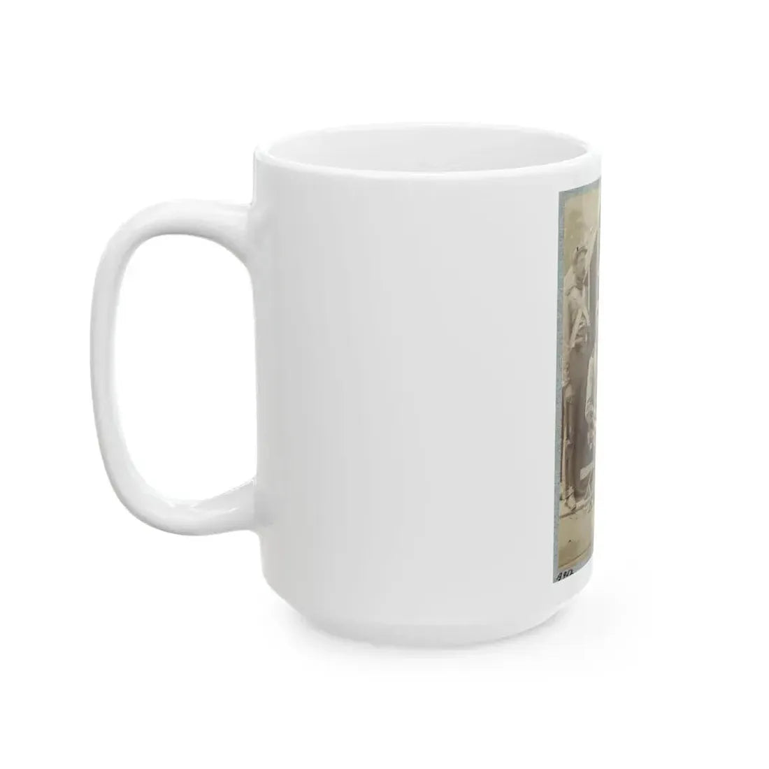 7th New York State Militia, Camp Cameron, D.C., 1861 016 (U.S. Civil War) White Coffee Mug - Go Mug Yourself