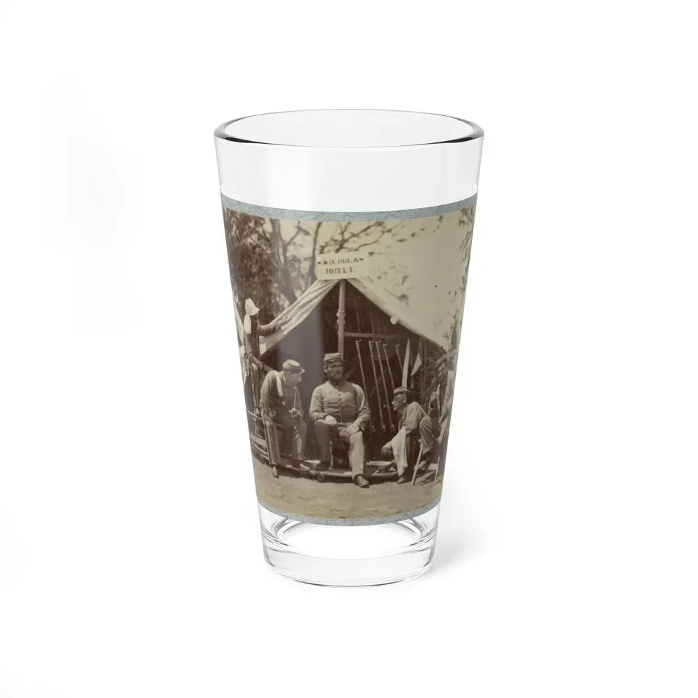 7th New York State Militia, Camp Cameron, D.C., 1861 017 (U.S. Civil War) Pint Glass 16oz 16oz - Go Mug Yourself