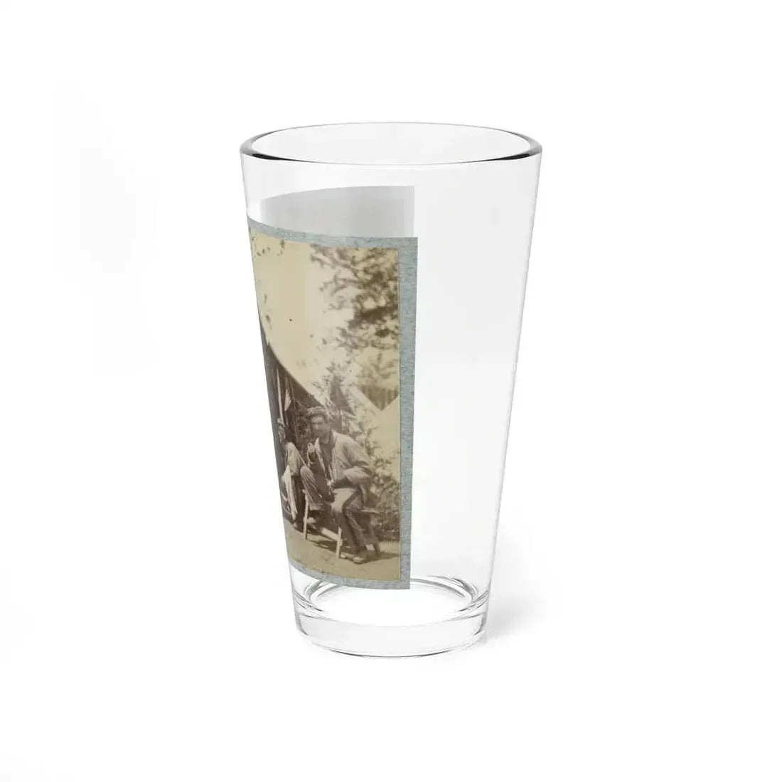 7th New York State Militia, Camp Cameron, D.C., 1861 017 (U.S. Civil War) Pint Glass 16oz - Go Mug Yourself