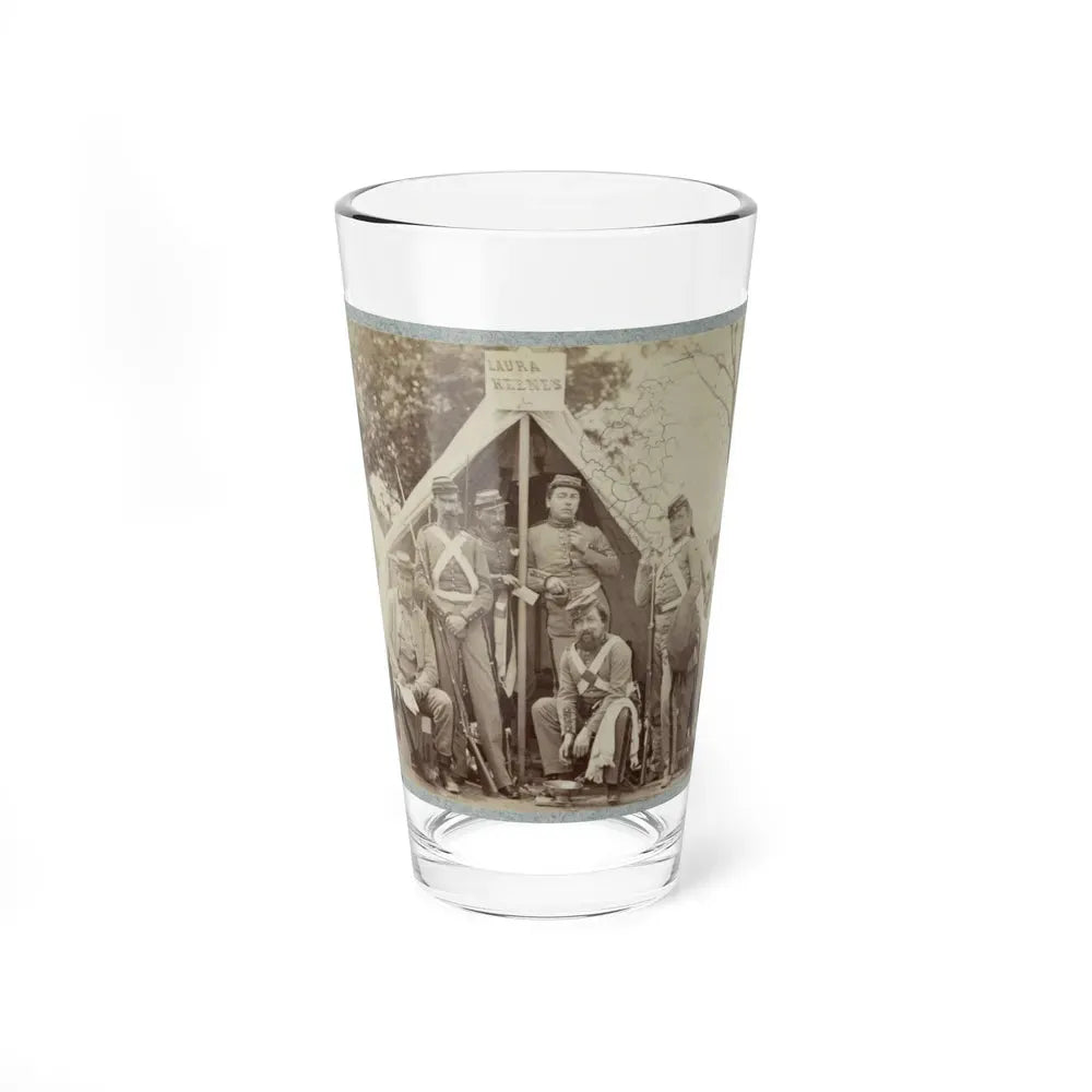 7th New York State Militia, Camp Cameron, D.C., 1861 019 (U.S. Civil War) Pint Glass 16oz 16oz - Go Mug Yourself