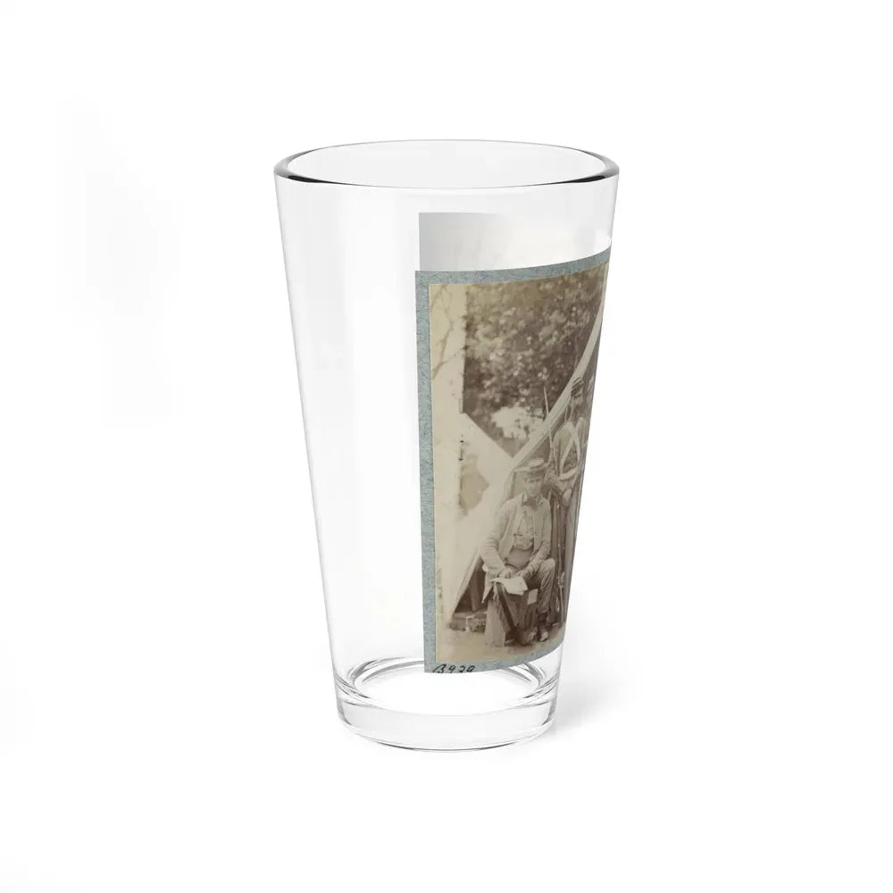 7th New York State Militia, Camp Cameron, D.C., 1861 019 (U.S. Civil War) Pint Glass 16oz - Go Mug Yourself