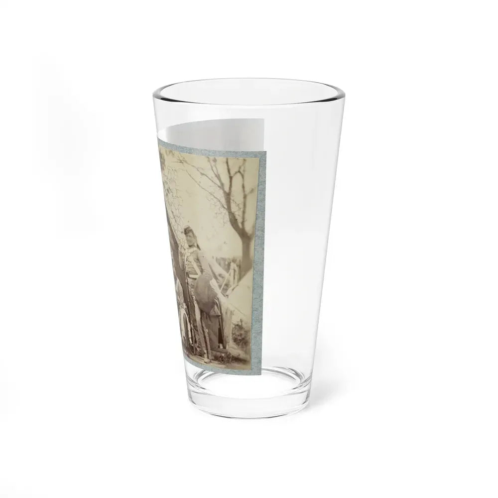 7th New York State Militia, Camp Cameron, D.C., 1861 019 (U.S. Civil War) Pint Glass 16oz - Go Mug Yourself