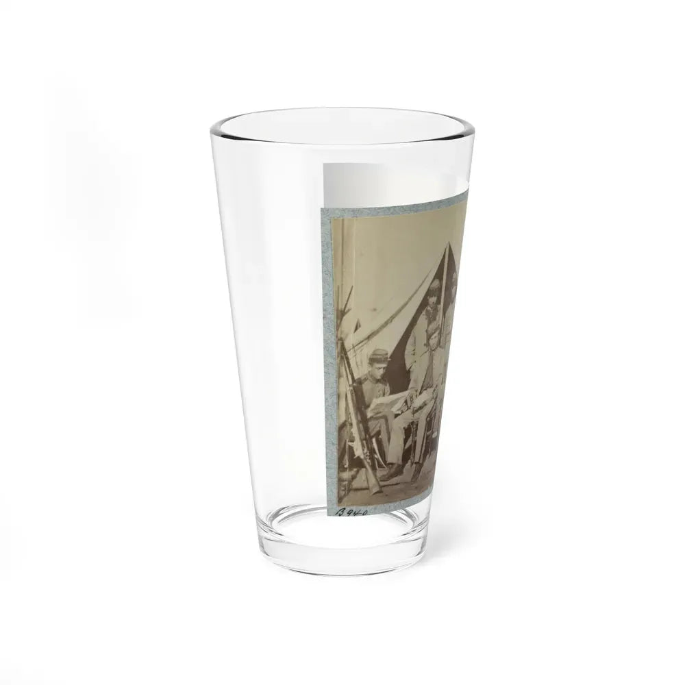 7th New York State Militia, Camp Cameron, D.C., 1861 020 (U.S. Civil War) Pint Glass 16oz - Go Mug Yourself