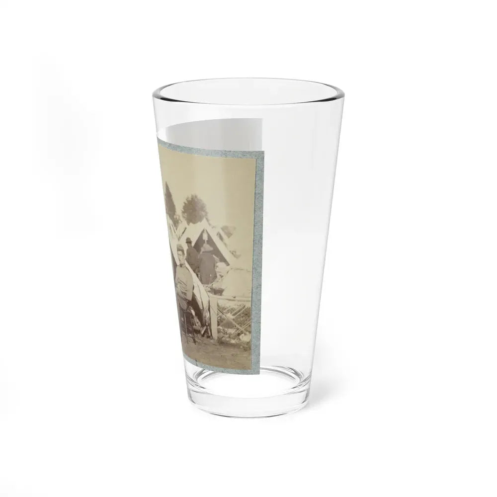 7th New York State Militia, Camp Cameron, D.C., 1861 020 (U.S. Civil War) Pint Glass 16oz - Go Mug Yourself